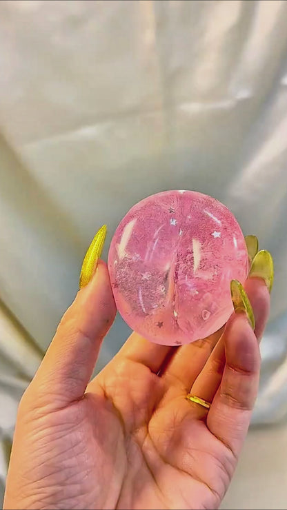 [CHIBOKI]Soft Colorful Star Malleable Vaseline - like Creamy Mini Handmade Stress Relief Ball