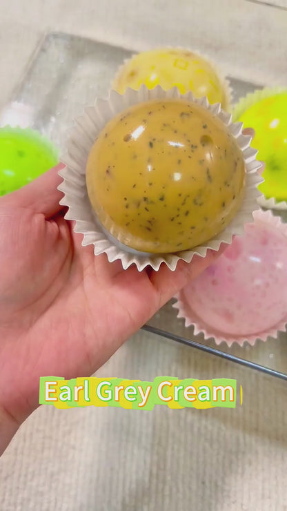 [CHIBOKI] Cream Cheese & Jumbo Candy Block Handmade Stress Relief Ball