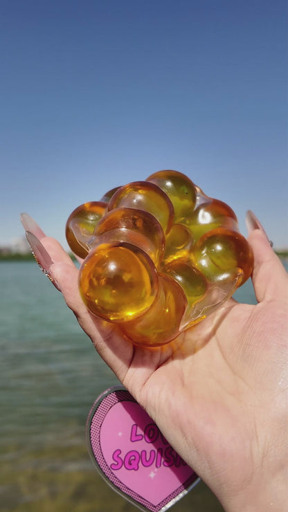 [CHIBOKI]Jumbo Pearl Squishy Ball – Handmade Stress Relief Toy for All Ages