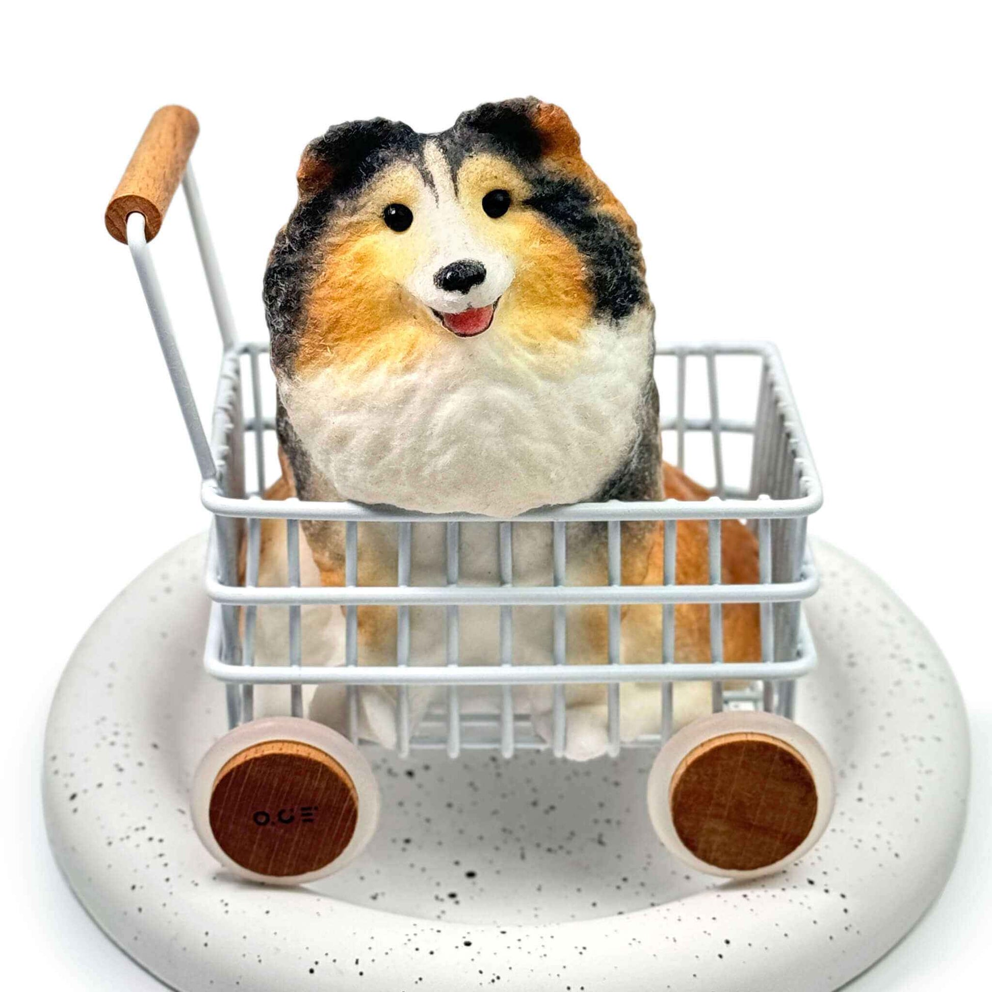 Sheltie Squishy: Handcrafted Silicone Stress Relief